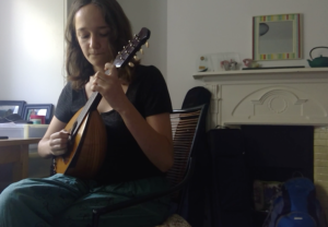 Young musician, Mía Iles Pérez plays folk tune The North Downs Way by Chris Wood